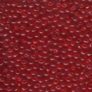 Miyuki Tropfen Perlen 3,4mm 0140 transparent Red 10gr